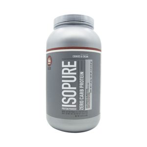 ISOPURE 3 LB COOKIES & CREAM NATURES BEST