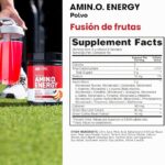 Amino Energy — Tabla Nutricional y Vista Detallada PROVIF Tijuana