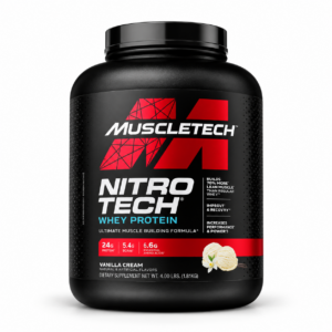 MuscleTech Nitro-Tech Whey Protein – Vainilla 4 lb