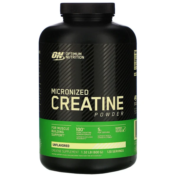 Optimum Nutrition Creatine Powder – Creatina en Polvo 600 g — Suplementos Originales en PROVIF Tijuana